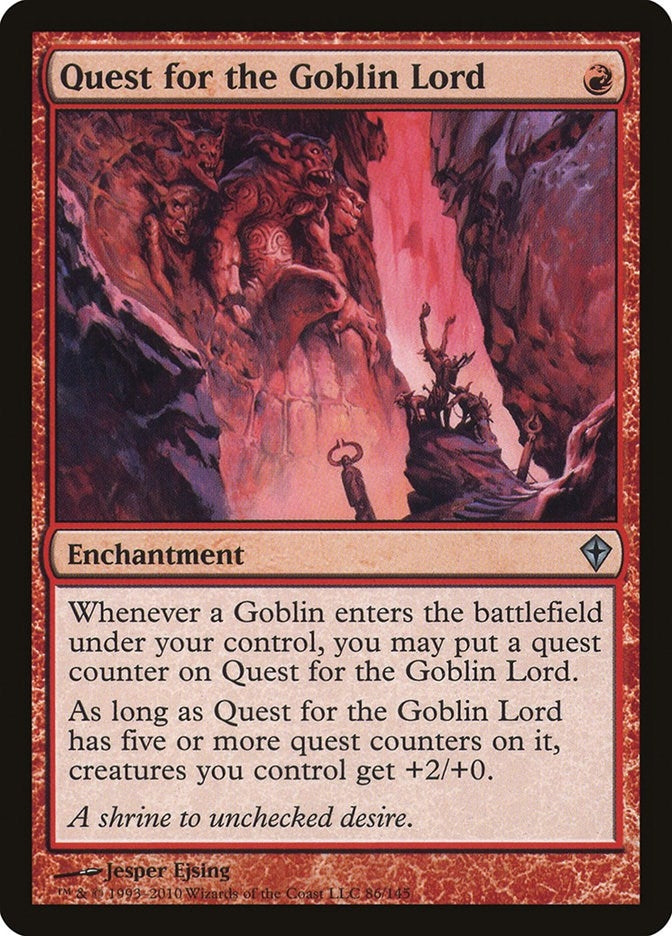 Image for Quest for the Goblin Lord (Worldwake) (86) - Magic: The Gathering