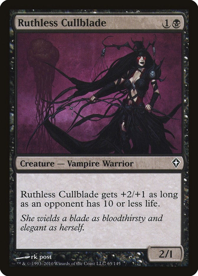 Image for Ruthless Cullblade (Worldwake) (65) - Magic: The Gathering