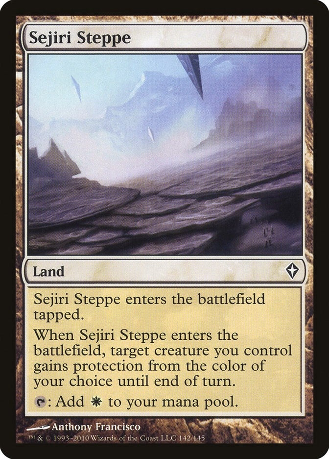 Image for Sejiri Steppe (Worldwake) (142) - Magic: The Gathering