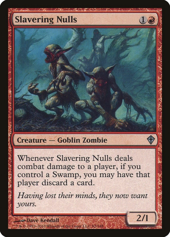 Image for Slavering Nulls (Worldwake) (92) - Magic: The Gathering