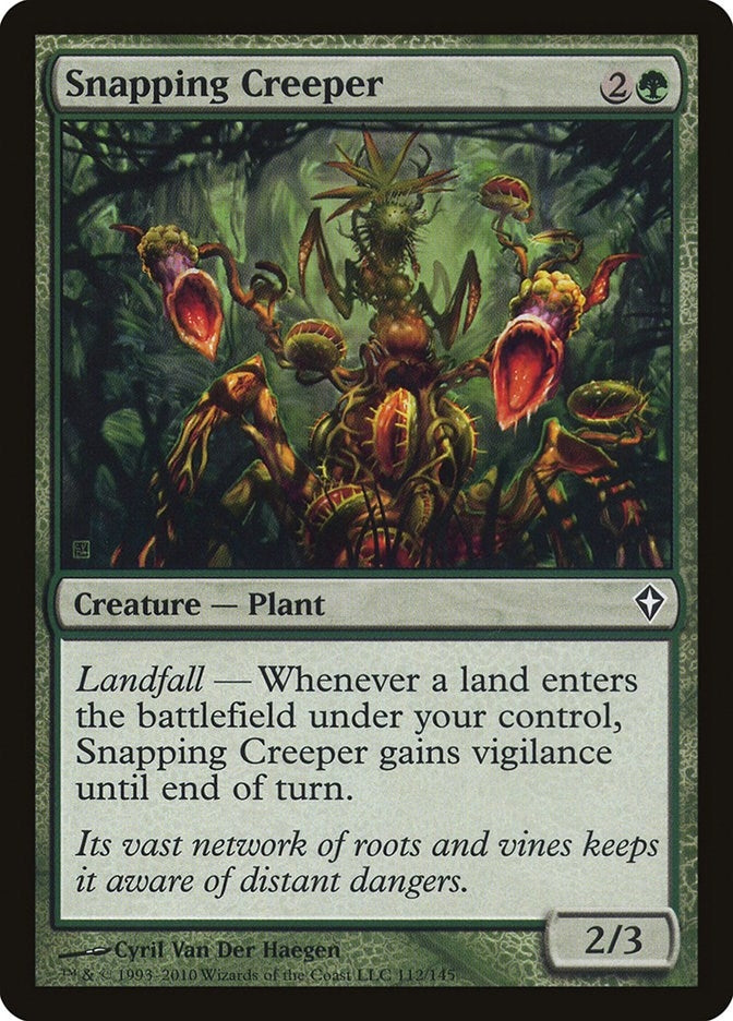 Image for Snapping Creeper (Worldwake) (112) - Magic: The Gathering