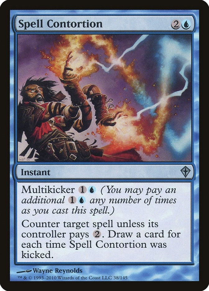 Image for Spell Contortion (Worldwake) (38) - Magic: The Gathering