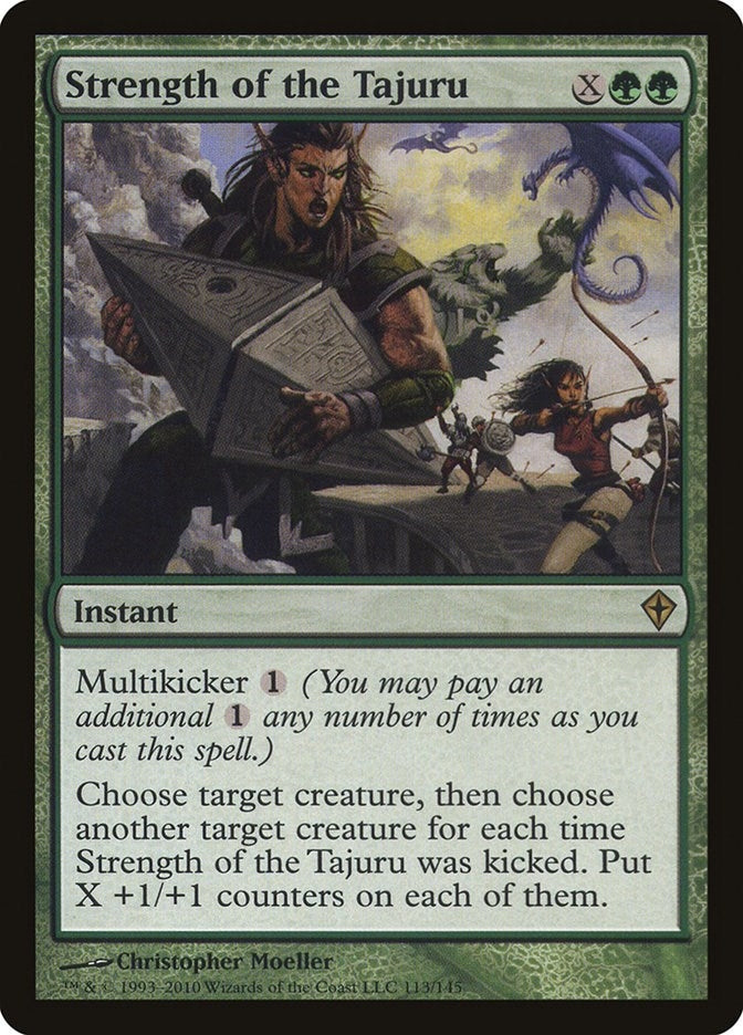 Image for Strength of the Tajuru (Worldwake) (113) - Magic: The Gathering