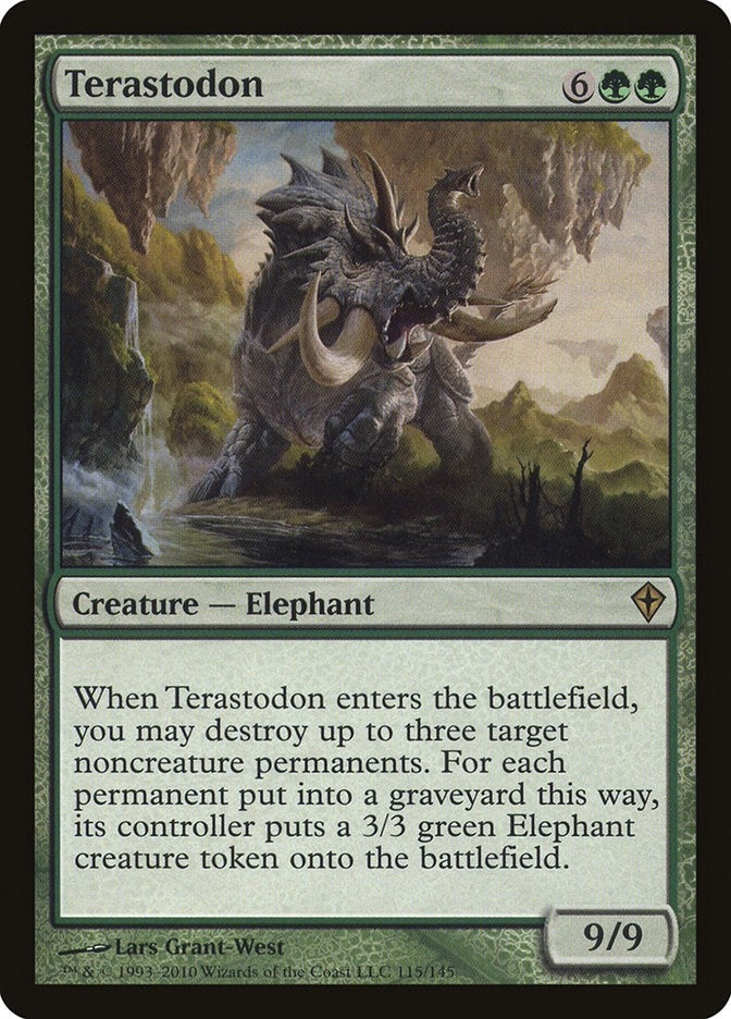 Image for Terastodon (Worldwake) (115) - Magic: The Gathering