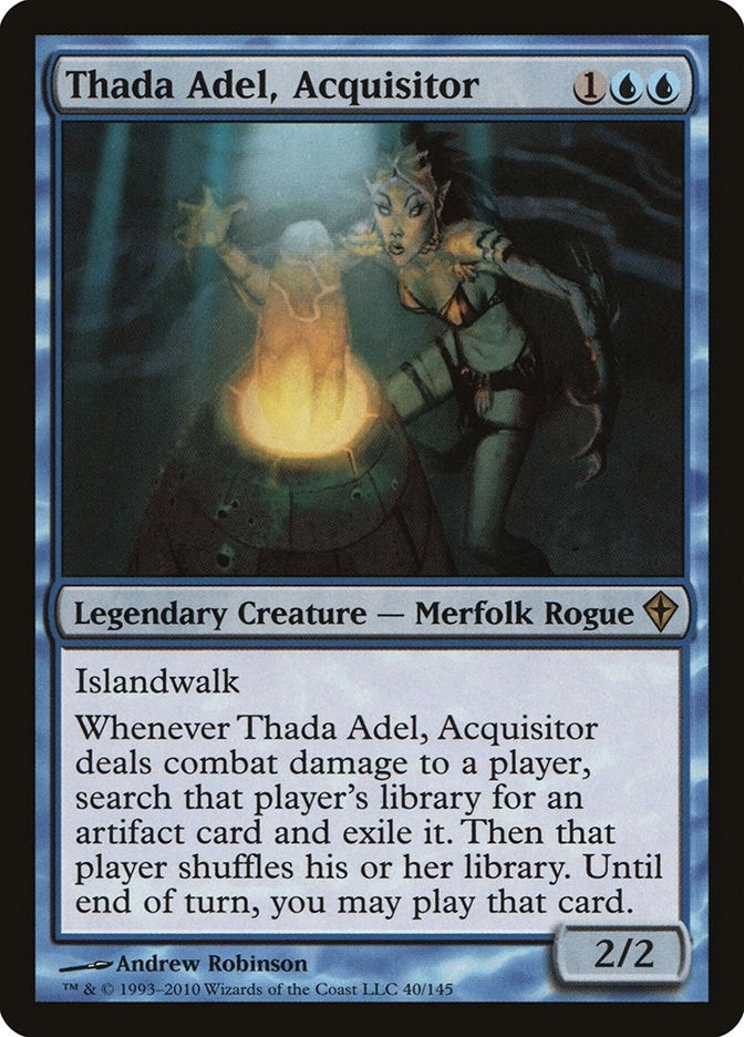 Image for Thada Adel, Acquisitor (Worldwake) (40) - Magic: The Gathering