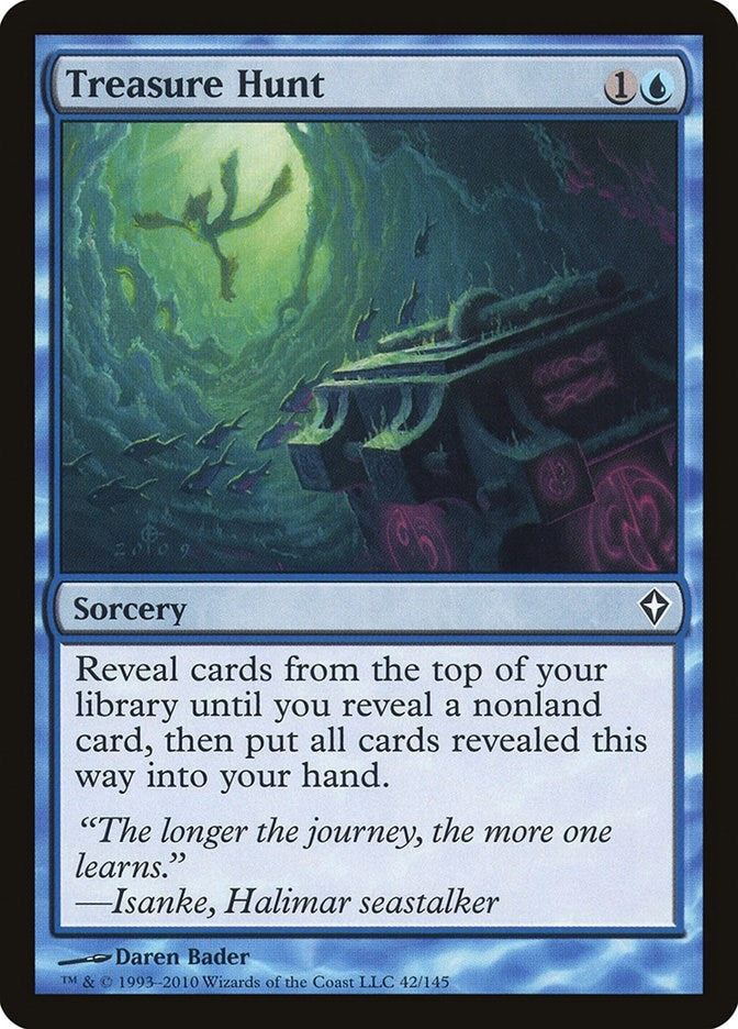 Image for Treasure Hunt (Worldwake) (42) - Magic: The Gathering