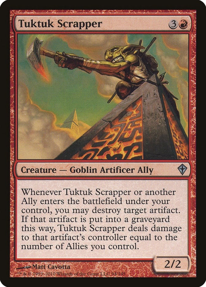 Image for Tuktuk Scrapper (Worldwake) (94) - Magic: The Gathering