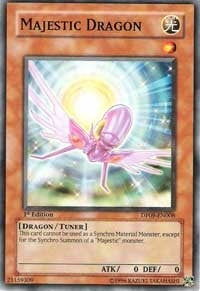 Image for Majestic Dragon (Duelist Pack 9: Yusei 2) (DP09-EN008) - YuGiOh