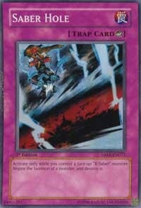 Image for Saber Hole (Absolute Powerforce) (ABPF-EN073) - YuGiOh