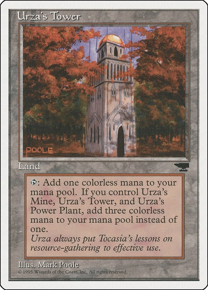 Image for Urza's Tower (Forest) (Chronicles) - Magic: The Gathering