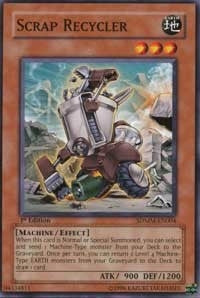 Image for Scrap Recycler (Structure Deck: Machina Mayhem) (SDMM-EN004) - YuGiOh