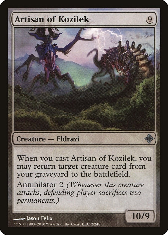 Image for Artisan of Kozilek (Rise of the Eldrazi) (2) - Magic: The Gathering