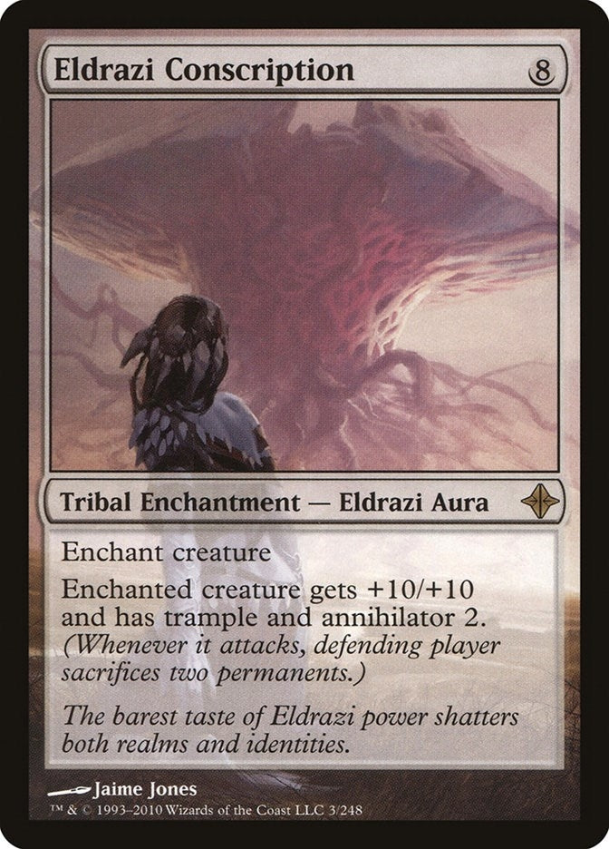 Image for Eldrazi Conscription (Rise of the Eldrazi) (3) - Magic: The Gathering