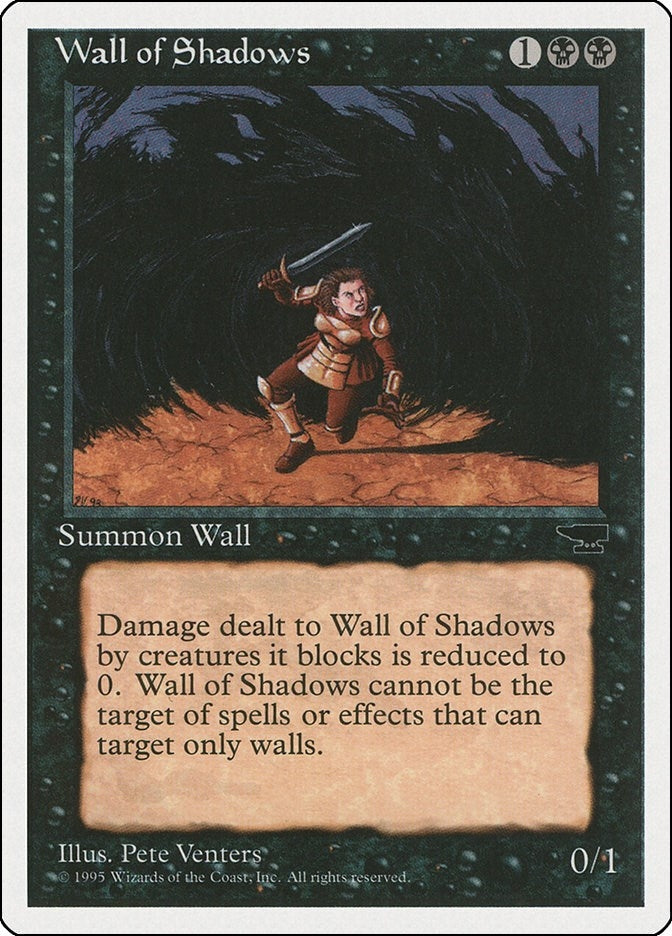 Image for Wall of Shadows (Chronicles) - Magic: The Gathering