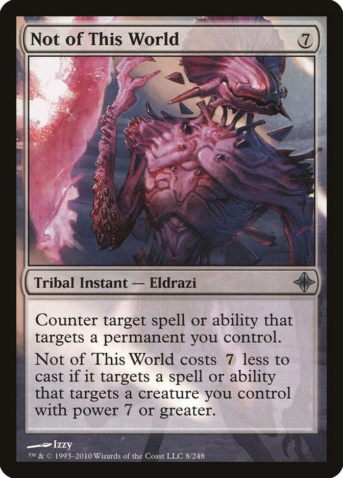 Image for Not of This World (Rise of the Eldrazi) (8) - Magic: The Gathering