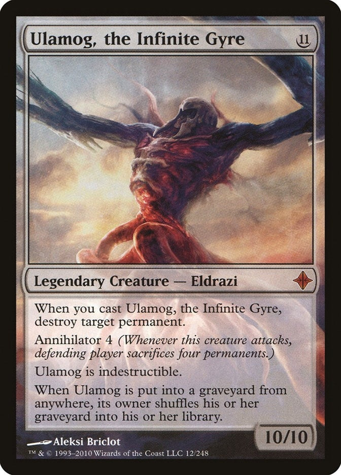 Image for Ulamog, the Infinite Gyre (Rise of the Eldrazi) (12) - Magic: The Gathering