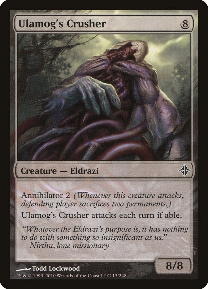Image for Ulamog's Crusher (Rise of the Eldrazi) (13) - Magic: The Gathering