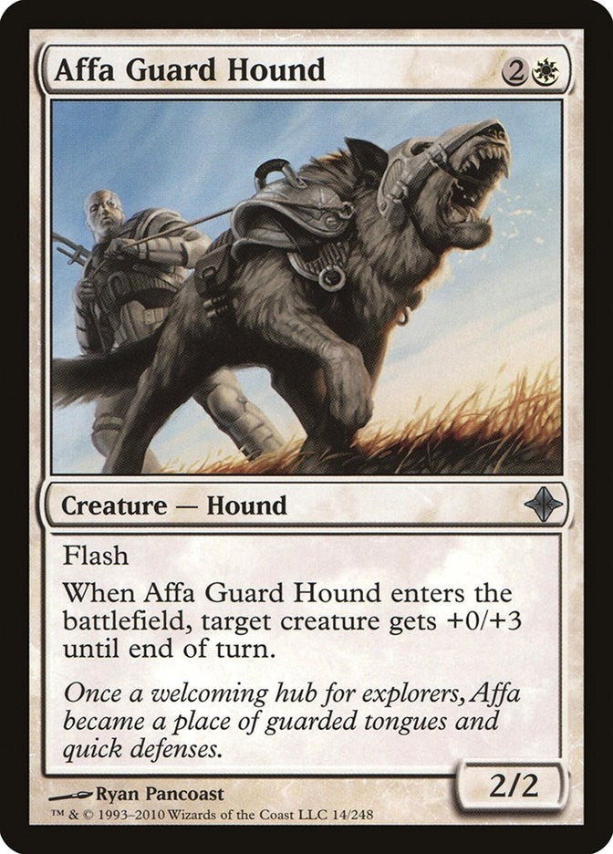 Image for Affa Guard Hound (Rise of the Eldrazi) (14) - Magic: The Gathering