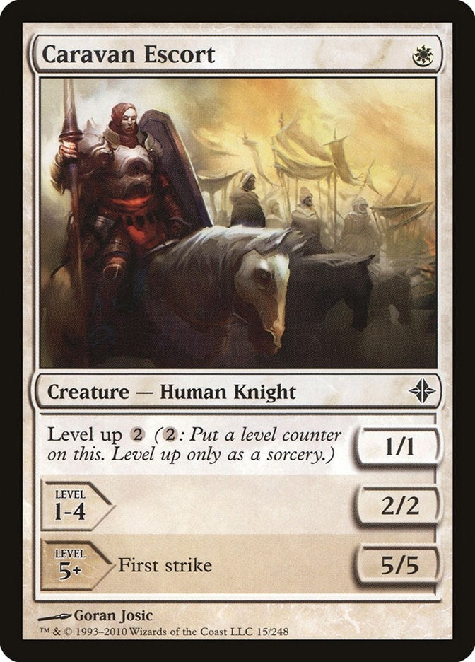 Image for Caravan Escort (Rise of the Eldrazi) (15) - Magic: The Gathering