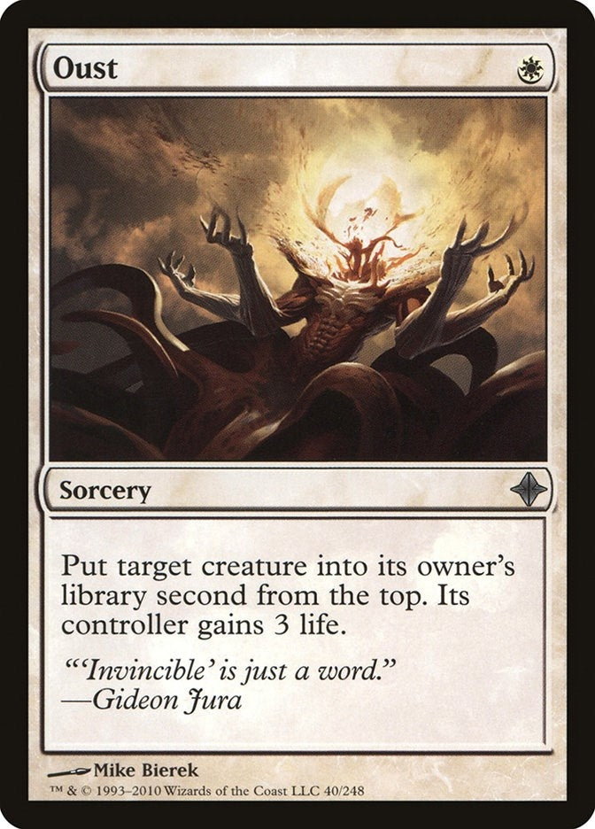 Image for Oust (Rise of the Eldrazi) (40) - Magic: The Gathering