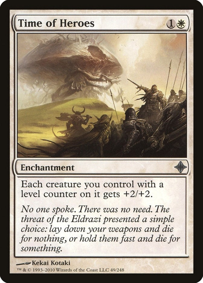 Image for Time of Heroes (Rise of the Eldrazi) (49) - Magic: The Gathering