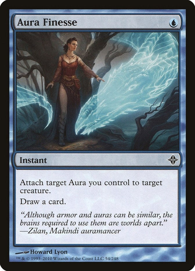 Image for Aura Finesse (Rise of the Eldrazi) (54) - Magic: The Gathering