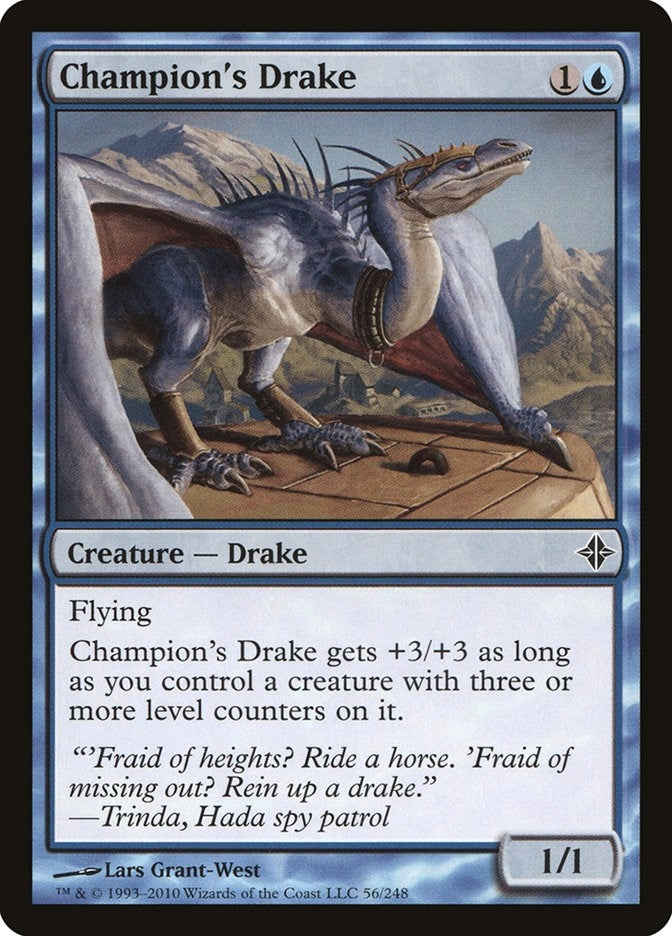 Image for Champion's Drake (Rise of the Eldrazi) (56) - Magic: The Gathering