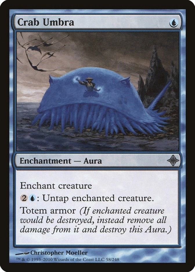 Image for Crab Umbra (Rise of the Eldrazi) (58) - Magic: The Gathering