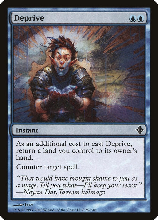 Image for Deprive (Rise of the Eldrazi) (59) - Magic: The Gathering