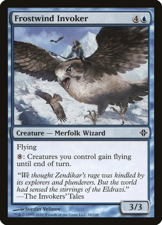 Image for Frostwind Invoker (Rise of the Eldrazi) (68) - Magic: The Gathering