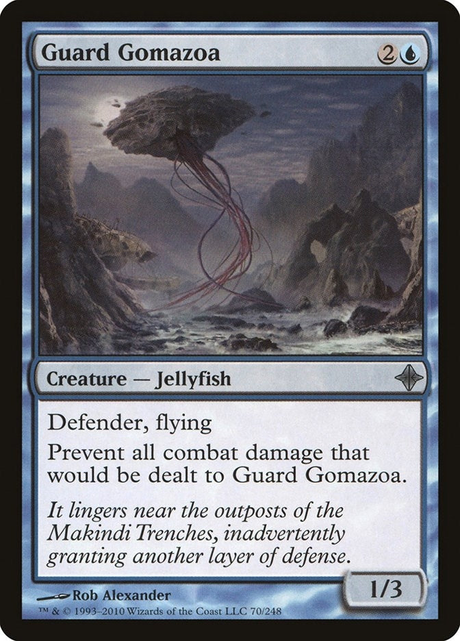 Image for Guard Gomazoa (Rise of the Eldrazi) (70) - Magic: The Gathering