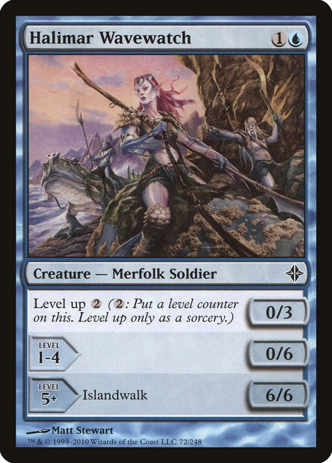 Image for Halimar Wavewatch (Rise of the Eldrazi) (72) - Magic: The Gathering