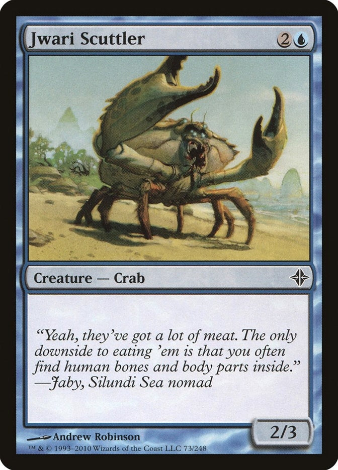 Image for Jwari Scuttler (Rise of the Eldrazi) (73) - Magic: The Gathering