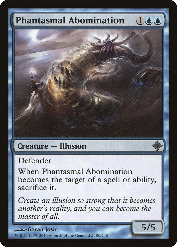 Image for Phantasmal Abomination (Rise of the Eldrazi) (80) - Magic: The Gathering