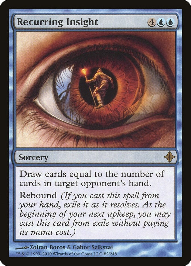 Image for Recurring Insight (Rise of the Eldrazi) (82) - Magic: The Gathering