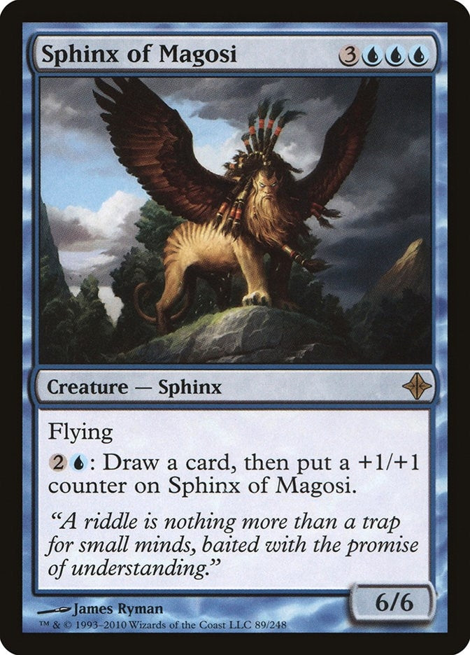 Image for Sphinx of Magosi (Rise of the Eldrazi) (89) - Magic: The Gathering