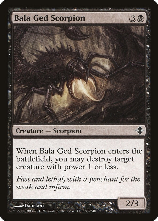 Image for Bala Ged Scorpion (Rise of the Eldrazi) (95) - Magic: The Gathering