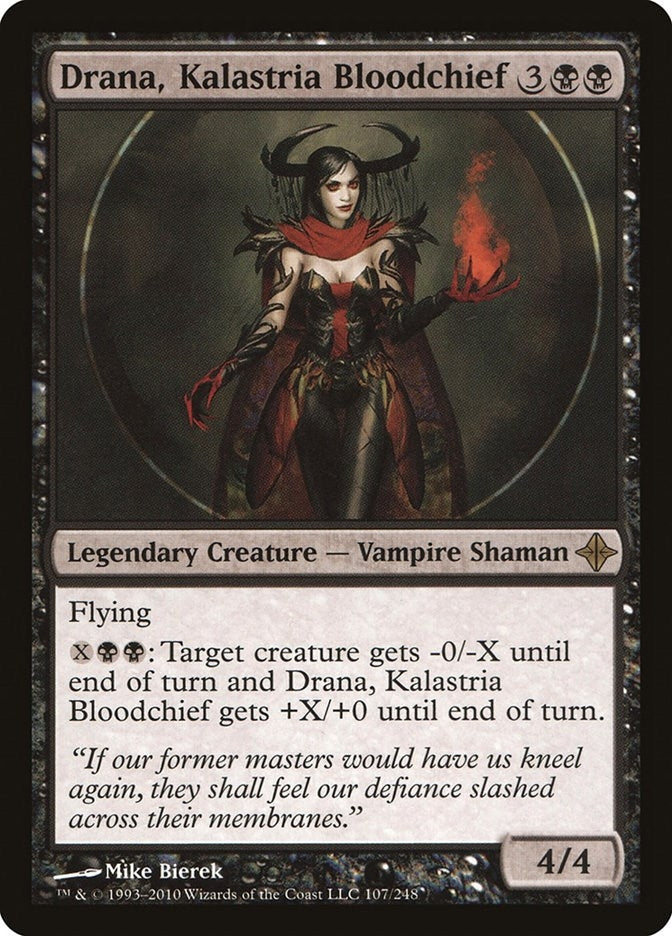 Image for Drana, Kalastria Bloodchief (Rise of the Eldrazi) (107) - Magic: The Gathering