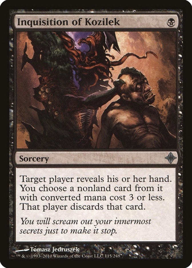 Image for Inquisition of Kozilek (Rise of the Eldrazi) (115) - Magic: The Gathering