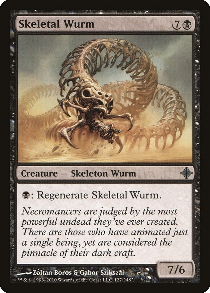 Image for Skeletal Wurm (Rise of the Eldrazi) (127) - Magic: The Gathering