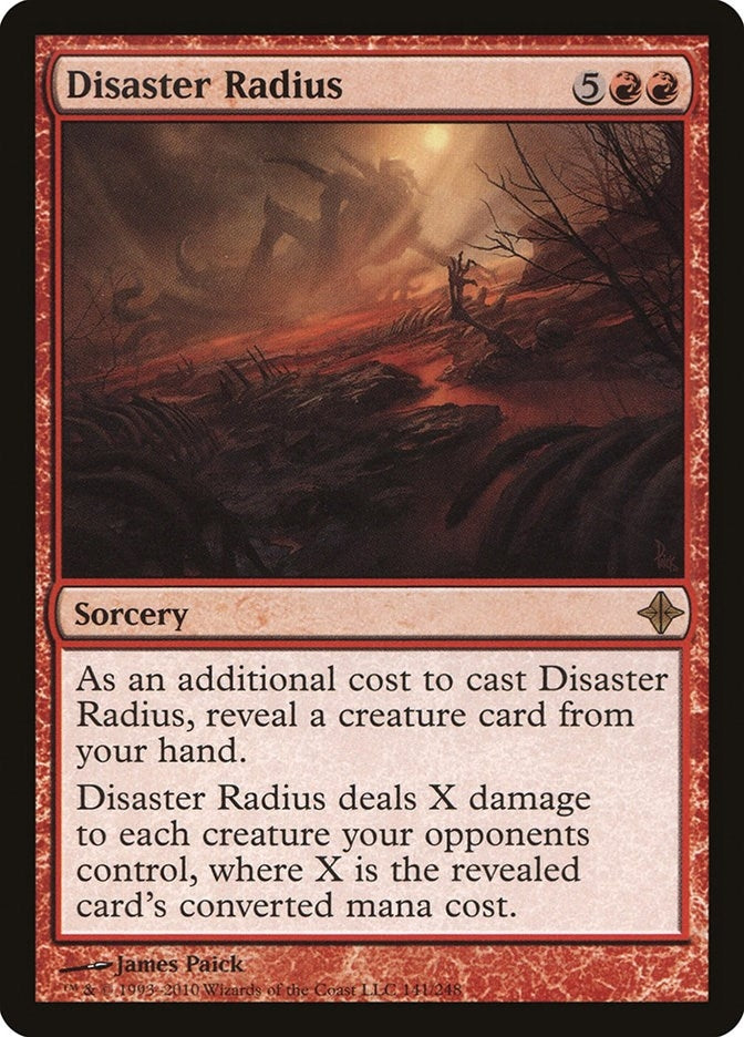 Image for Disaster Radius (Rise of the Eldrazi) (141) - Magic: The Gathering