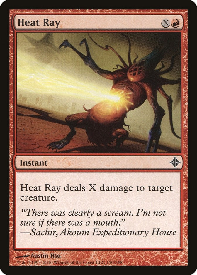 Image for Heat Ray (Rise of the Eldrazi) (150) - Magic: The Gathering