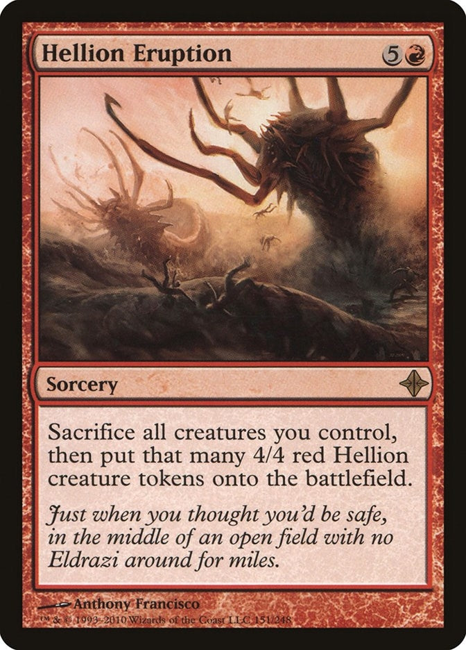 Image for Hellion Eruption (Rise of the Eldrazi) (151) - Magic: The Gathering