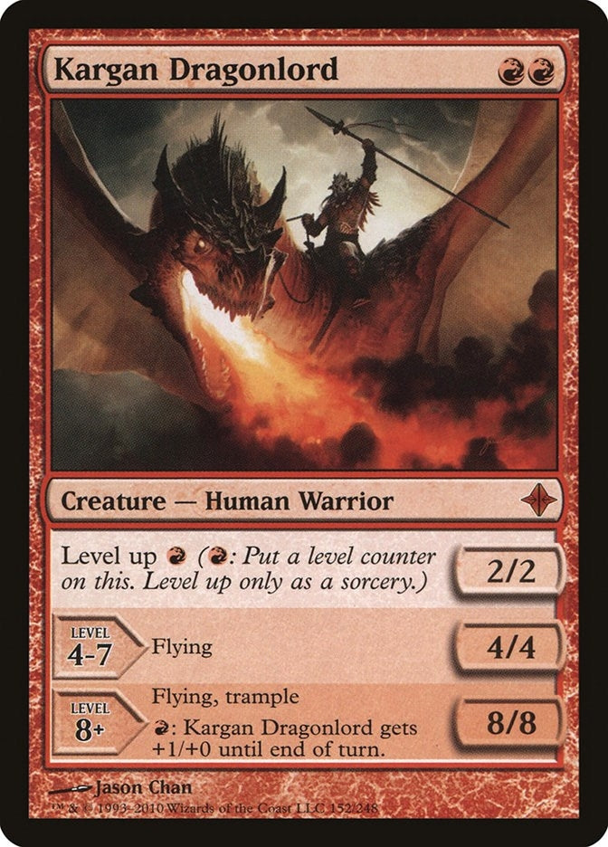 Image for Kargan Dragonlord (Rise of the Eldrazi) (152) - Magic: The Gathering