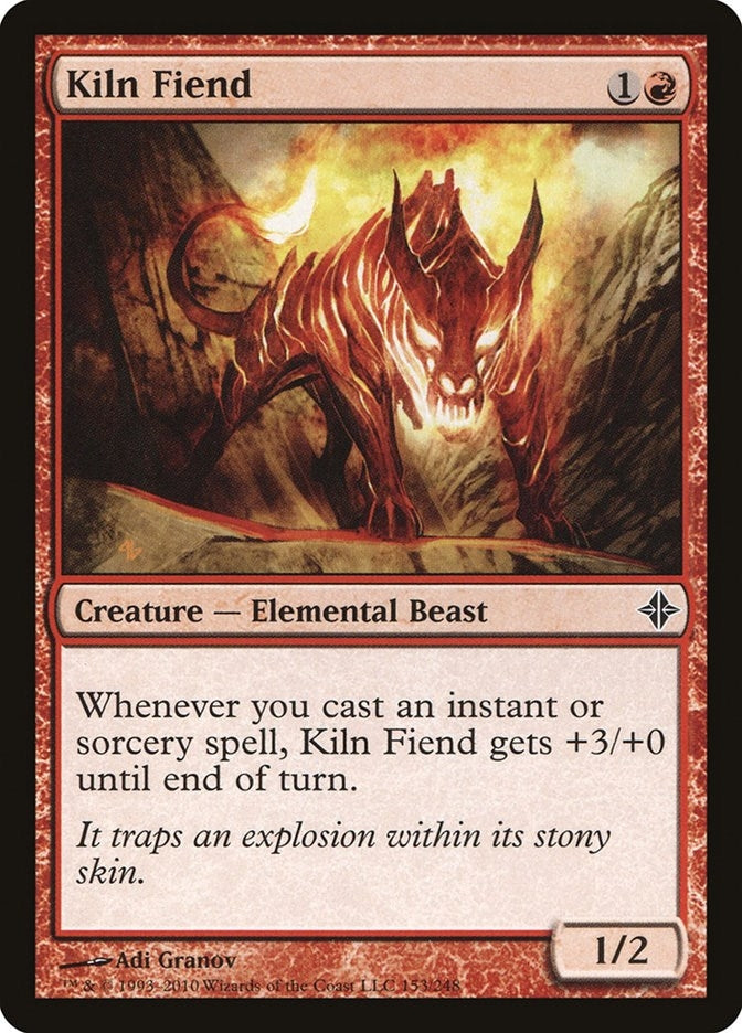 Image for Kiln Fiend (Rise of the Eldrazi) (153) - Magic: The Gathering