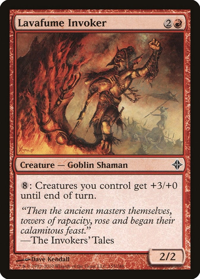 Image for Lavafume Invoker (Rise of the Eldrazi) (155) - Magic: The Gathering