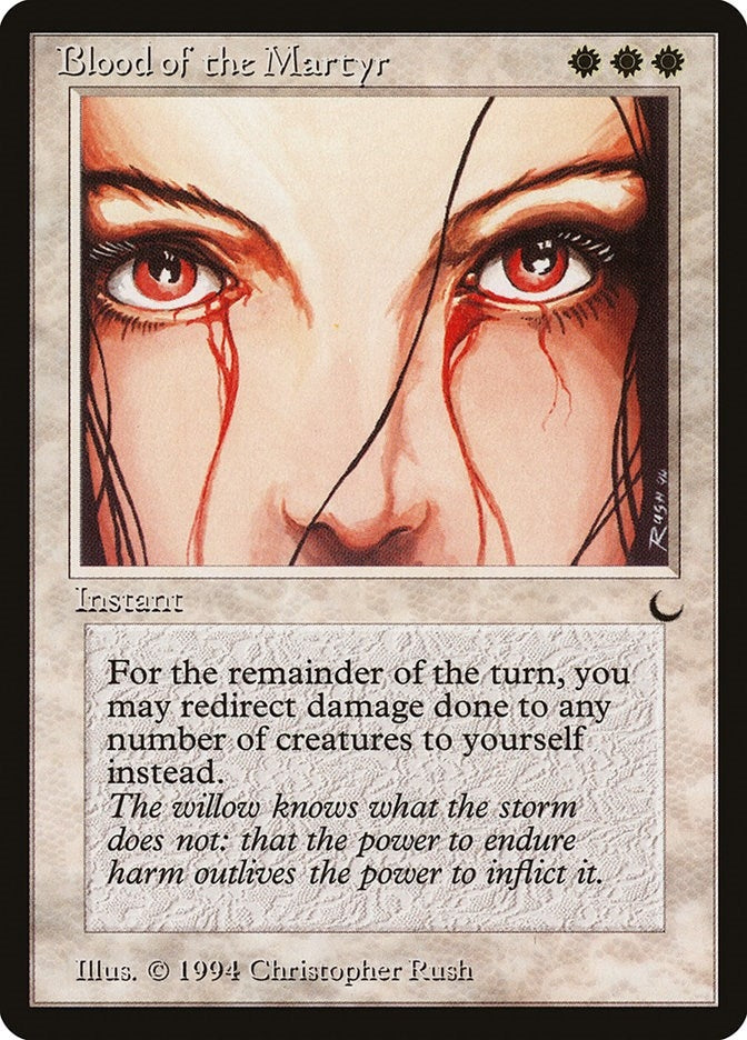Image for Blood of the Martyr (The Dark) - Magic: The Gathering