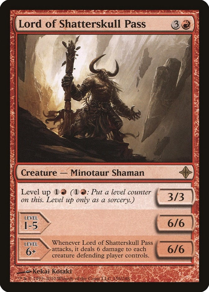 Image for Lord of Shatterskull Pass (Rise of the Eldrazi) (156) - Magic: The Gathering