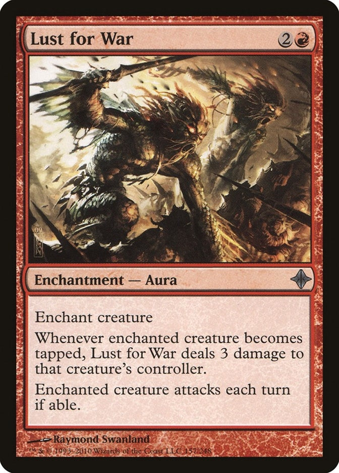 Image for Lust for War (Rise of the Eldrazi) (157) - Magic: The Gathering