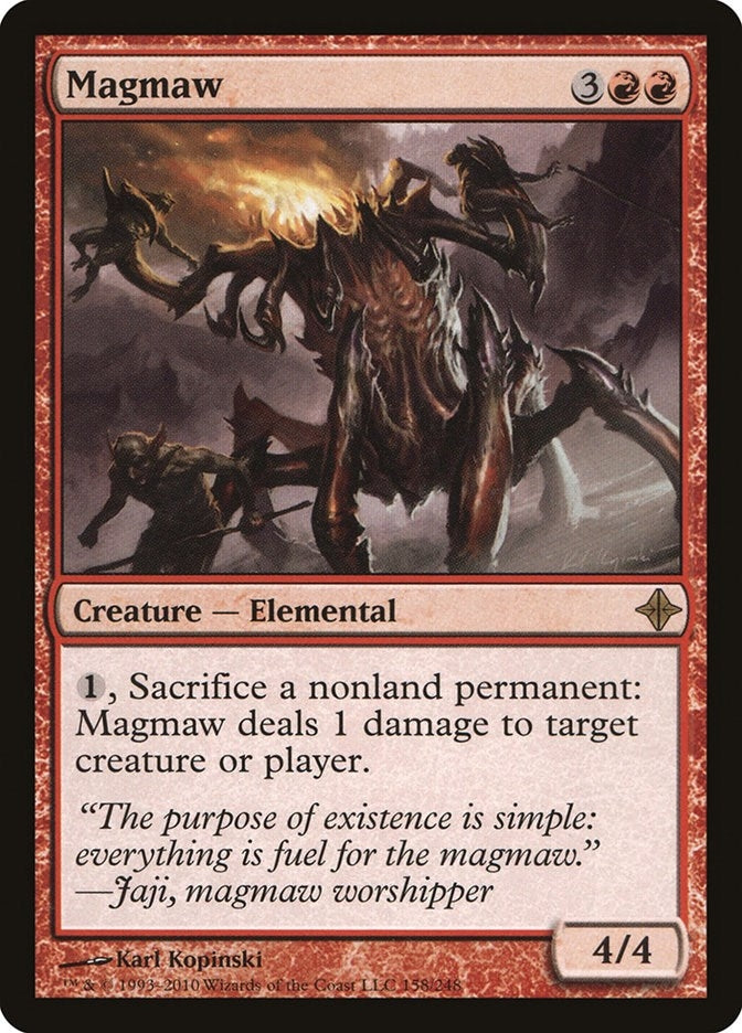 Image for Magmaw (Rise of the Eldrazi) (158) - Magic: The Gathering